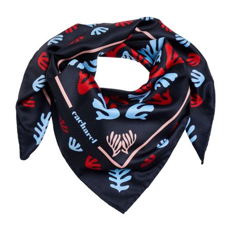 CFM535N-3 Cacharel Scarf Vivienne Navy