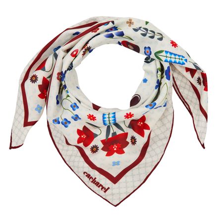 CFM639G-3 Cacharel Scarf Philomène Off-white