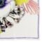 Cacharel Silk scarf Madeleine White
