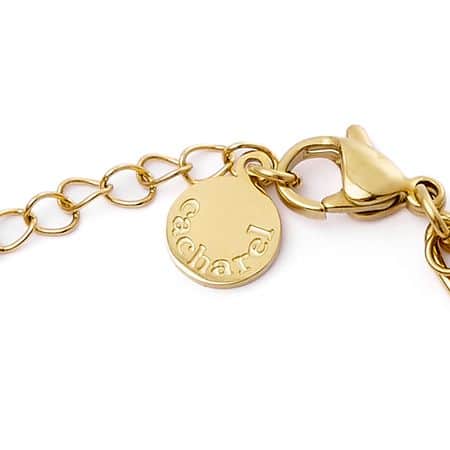 CJB450Q-4 Cacharel Bracelet Andrea Gold/pink