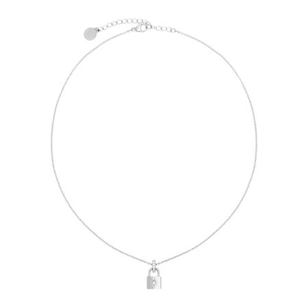 CJC534C-4 Cacharel Necklace Violette Silver