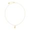 CJC534E-4 Cacharel Necklace Violette Gold