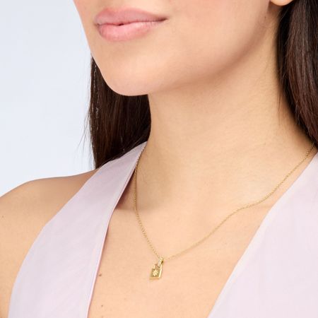 CJC534E-5 Cacharel Necklace Violette Gold