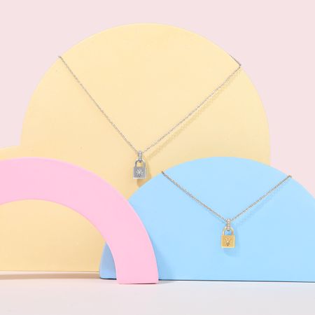 CJC534E-7 Cacharel Necklace Violette Gold