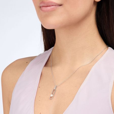 CJC536C-5 Cacharel Necklace Apolline Silver