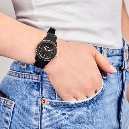 Cacharel Watch Albane Black