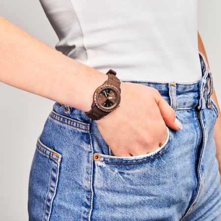 Cacharel Watch Albane Brown