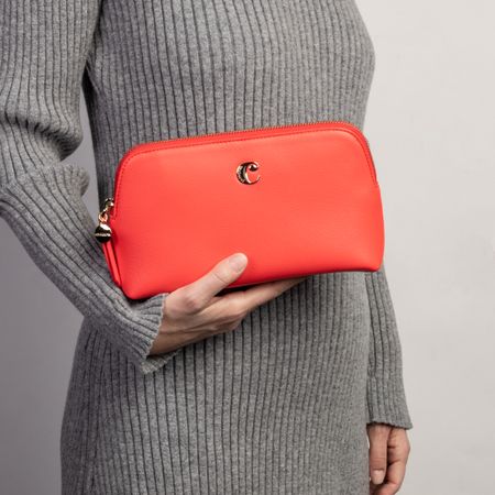 Cacharel Toiletry Bag Alma Coral