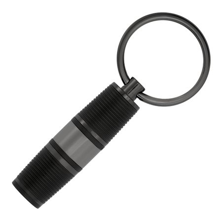 FAK470A-4 Key ring Bold Stripe Black