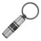 FAK470B-4 Key ring Bold Stripe Chrome & Gun