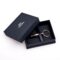 FAK470D-5 Key ring Bold Stripe Gun & Rosegold