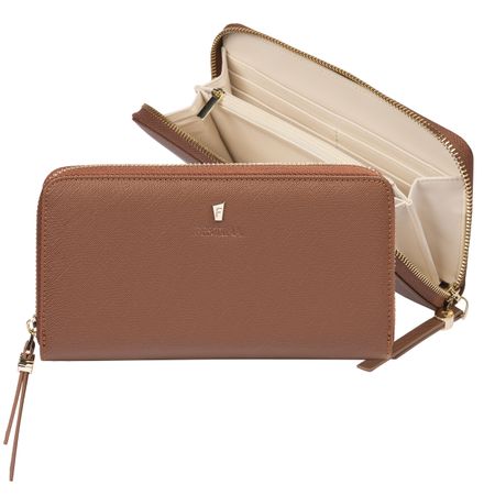 Travel wallet Mademoiselle Camel