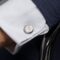 FJM221B-2 Cufflinks Chronobike Matt Chrome