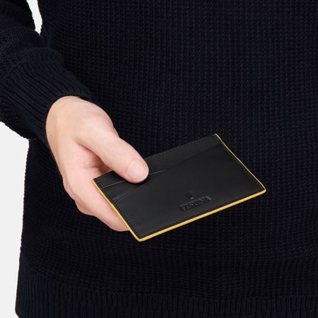 FLC528S-5 Card holder Black Edition Yellow