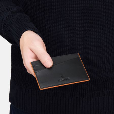 Card holder Black Edition Orange