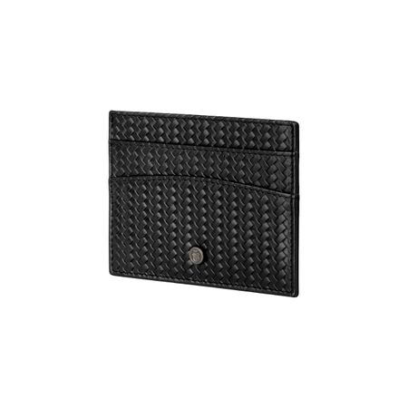 FLC629A-3 Card holder Interlace Black