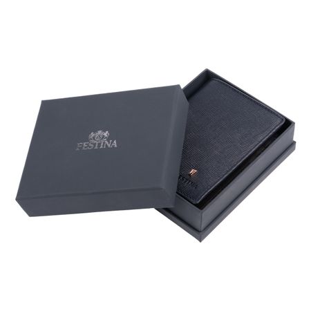 Card holder with flap Chronobike Navy