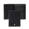 FLF326A-1 Card holder with flap Button Black