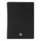 FLF326A-2 Card holder with flap Button Black