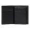 FLF326A-3 Card holder with flap Button Black