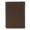 FLF326Y-5 Card holder with flap Button Brown