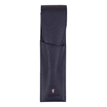 Writing instruments-case Chronobike Navy & Rosegold