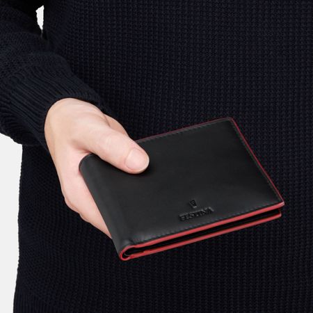 FLW528P-6 Wallet Black Edition Red