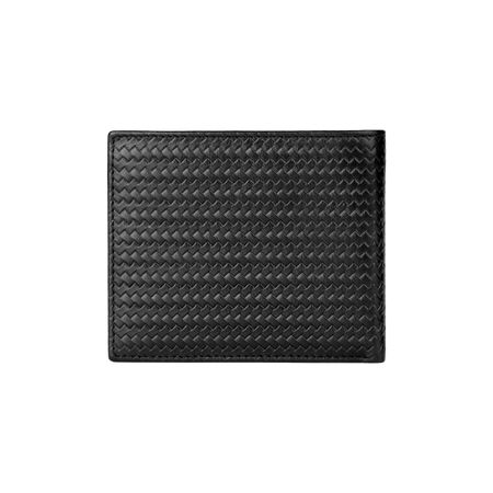 FLW629A-5 Card wallet Interlace Black