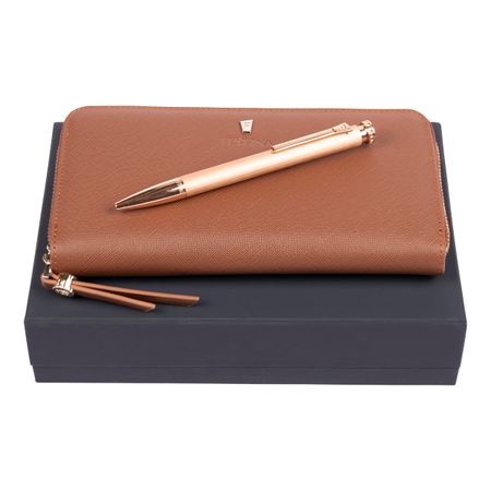 Set Mademoiselle (ballpoint pen & travel purse)