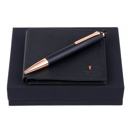 Set Festina Navy (ballpoint pen & wallet)