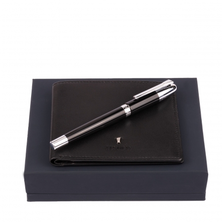 Set Festina Black (rollerball pen & wallet)