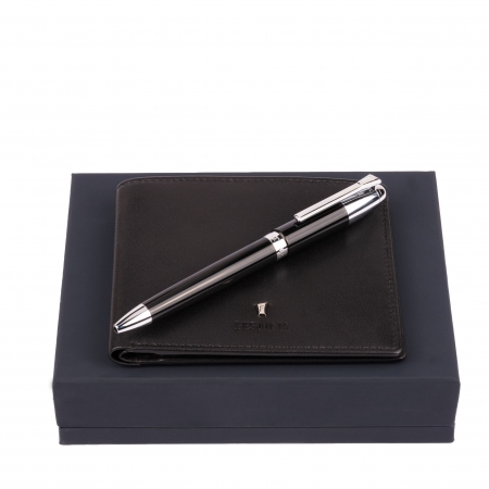 Set Festina Black (ballpoint pen & wallet)