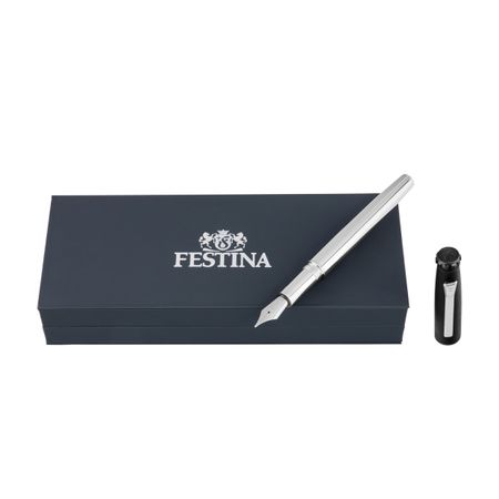 FSC5522A-9 Fountain pen Chronobike Chrome Black
