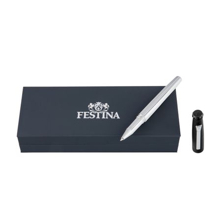 Rollerball pen Chronobike Chrome Black