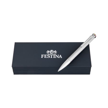 FSC5854C-6 Ballpoint pen Mademoiselle Rainbow Silver