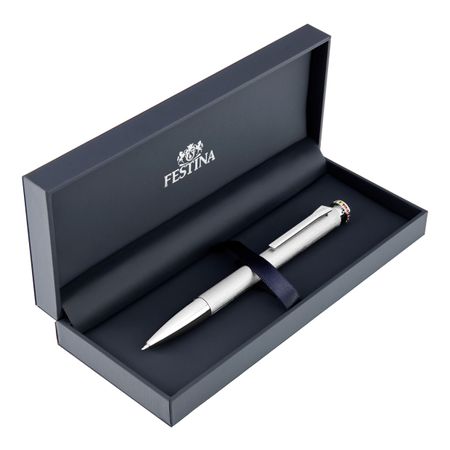 FSC5854C-7 Ballpoint pen Mademoiselle Rainbow Silver