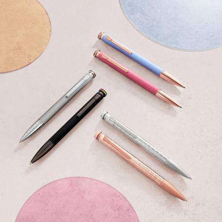 FSC5854C-8 Ballpoint pen Mademoiselle Rainbow Silver