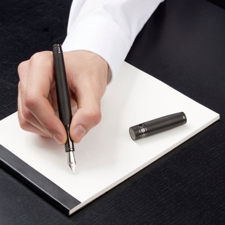 FSH4702A-7 Fountain pen Bold Stripe Black