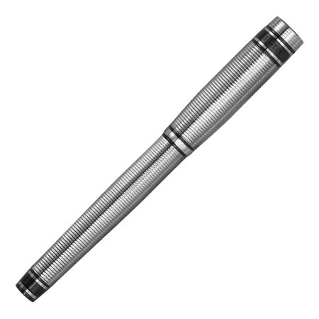 FSH4702B-5 Fountain pen Bold Stripe Chrome & Gun