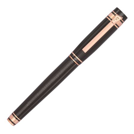 Fountain pen Bold Stripe Gun & Rosegold