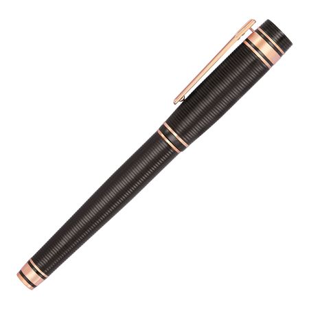 Fountain pen Bold Stripe Gun & Rosegold
