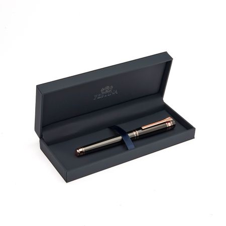 Fountain pen Bold Stripe Gun & Rosegold