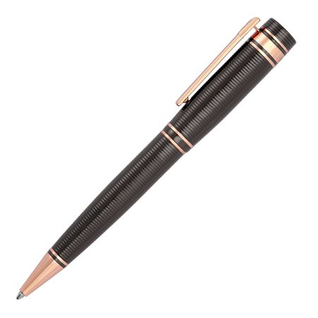 Ballpoint pen Bold Stripe Gun & Rosegold