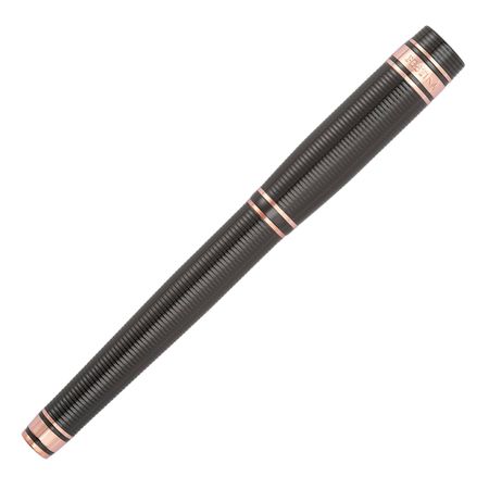 Rollerball pen Bold Stripe Gun & Rosegold