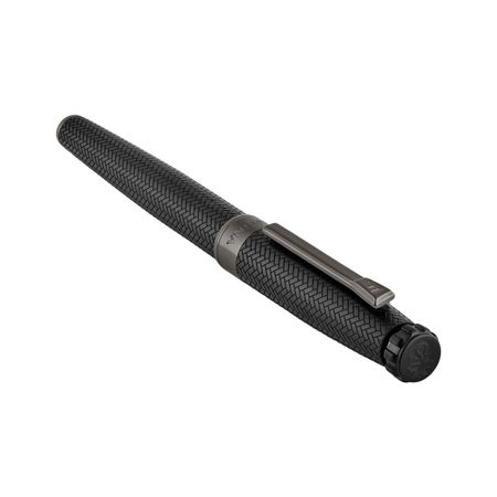 Rollerball pen Interlace Black