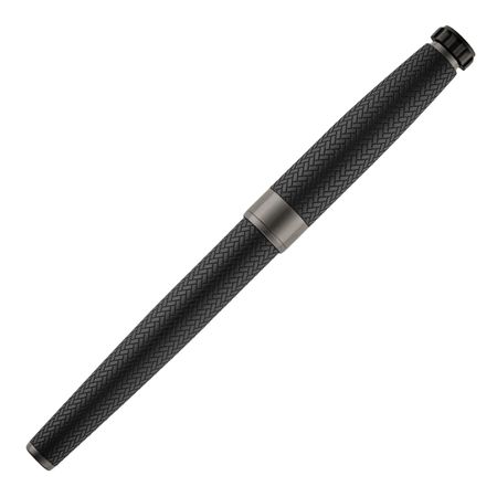 Rollerball pen Interlace Black