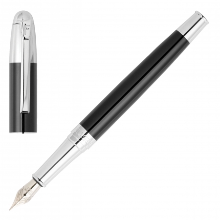 Fountain pen Classicals Chrome Black
