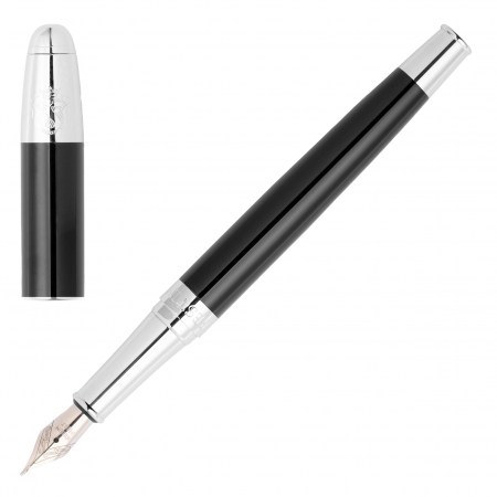 Fountain pen Classicals Chrome Black