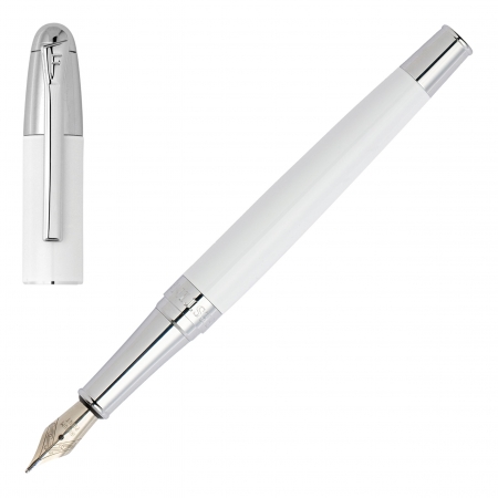 Fountain pen Classicals Chrome White