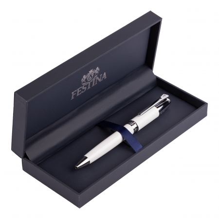 FSN1964F-5 Ballpoint pen Classicals Chrome White
